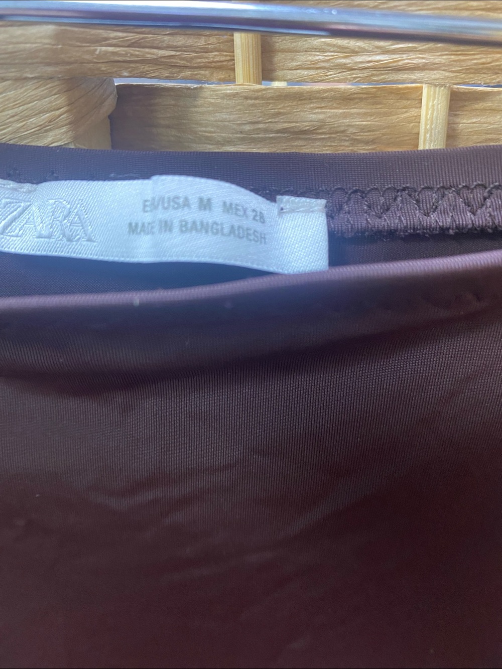Zara Dark Brown Maxi Skirt - Picture 2 of 2